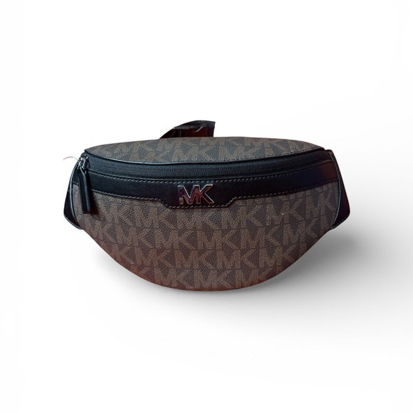 Michael Kors Tan and Black Fanny pack UNISEX NEW